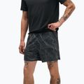 Pánske bežecké šortky HOKA Glide Short 5" Brief CLF PRT black/white