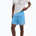 Pánske bežecké šortky HOKA Glide Short 7" CLF PRT mineral blue