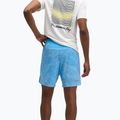 Pánske bežecké šortky HOKA Glide Short 7" CLF PRT mineral blue 3