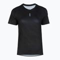 Dámske bežecké tričko HOKA EveryRun CLF PRT black/squid ink