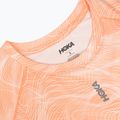 Dámske bežecké tričko HOKA EveryRun CLF PRT sunstone print 3