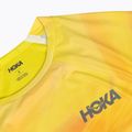 Pánske bežecké tričko HOKA Race Day Short Sleeve TR PRT hoka citrus print 3