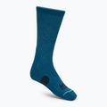 Ponožky Hoka Crew Run Sock 3-pack hazy blue/soft cobalt/night glow blue 3