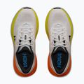 Pánske bežecké topánky HOKA Bondi 9 white/neon tangerine 5
