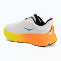 Pánske bežecké topánky HOKA Bondi 9 Wide white/neon tangerine 3