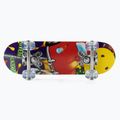 Detský klasický skateboard Mechanics červený Min17