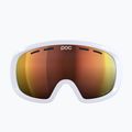 Lyžiarske okuliare POC Fovea Mid Clarity hydrogen white/spektris orange 7