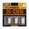 Omotávka na squashovú raketu Karakal X-Dri Grip 3 ks biela