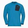 Pánske tričko longsleeve Jack Wolfskin Prelight Trail Crew aurora blue 5