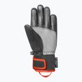 Detské lyžiarske rukavice Reusch Worldcup Warrior Prime R-Tex XT Mitten black/silver/fluo red 4