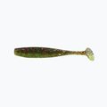 Relax Bass 2.5 Laminovaná gumová nástraha 4ks motorový olej - viacfarebná trblietka chartreuse - strieborná trblietka BAS25