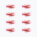 Gumová návnada Relax Crawfish 2 Standard 8 ks langusta oranžová trblietavá CRF1-S