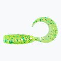 Gumová nástraha Relax Twister VR1 Standard 8 ks chartreuse-gold blue glitter VR1-TS