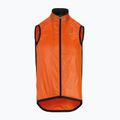 ASSOS Mille GT Wind pánska cyklistická vesta oranžová 13.34.338.49