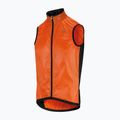 ASSOS Mille GT Wind pánska cyklistická vesta oranžová 13.34.338.49 3