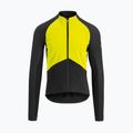 ASSOS Mille GT Spring Fall pánska cyklistická mikina čierna/žltá 11.30.344.32