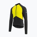 ASSOS Mille GT Spring Fall pánska cyklistická mikina čierna/žltá 11.30.344.32 2