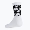 ASSOS Monogram cyklistické ponožky biele P13.60.695.57 4