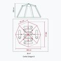 Kempingový stan Coleman Cortes Octagon 8 sivý 2000019550 2