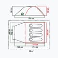 Kempinkový stan Coleman Kobuk Valley 4 Plus green pre 4 osoby 2000030281 2