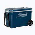 Chladnička na kolieskach Coleman 62Qt 58 l námornícka modrá 2000037213 2