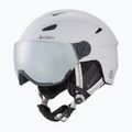 Lyžiarska prilba Cairn Electron Visor mat white