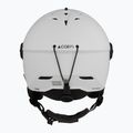 Lyžiarska prilba Cairn Rise II Visor mat white 4