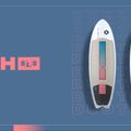DUOTONE kitesurfingová doska Fish SLS 2022 white 44220-3401 11