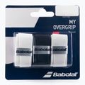Obaly na tenisové rakety Babolat My Overgrip 3 ks čierno-biele 653045