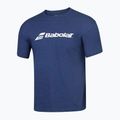Babolat Exercise pánske tenisové tričko tmavomodré 4MP1441