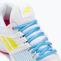 Dámska tenisová obuv Babolat 21 Jet Mach 3 Clay white/sulphur spring 8