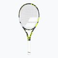 Detská tenisová raketa Babolat Pure Aero Junior 26 šedo-žltá 140465