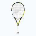 Detská tenisová raketa Babolat Pure Aero Junior 25 šedo-žltá 140468