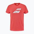 Babolat pánske tričko Exercise Big Flag poppy red heather