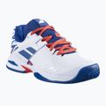 Detská tenisová obuv Babolat Propulse All Court white/estate blue 8