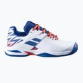 Detská tenisová obuv Babolat Propulse All Court white/estate blue 9