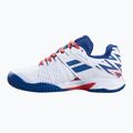 Detská tenisová obuv Babolat Propulse All Court white/estate blue 10