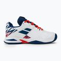 Detská tenisová obuv Babolat Propulse All Court white/estate blue 2