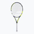 Detská tenisová raketa Babolat Aero Junior 26 sivá/žltá/biela 6