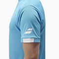 Pánske tričko Babolat Play Crew Neck cyan blue 5