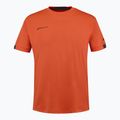 Detské tričko Babolat Play Crew Neck Jr fiesta červené