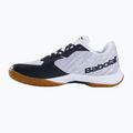 Pánska bedmintonová obuv Babolat Shadow Spirit 2 white/ black 10