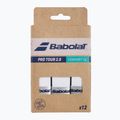 Obal na tenisovú raketu Babolat Pro Tour 2.0 12 ks biely