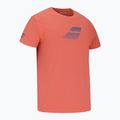 Detské tričko Babolat Exercise Cotton Jr hot coral 2