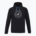 Pánska mikina Babolat Exercise Hood Sweatshirt black/black