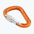 Karabína Petzl Attache oranžová M38A SL 2