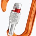 Karabína Petzl Attache oranžová M38A SL 3