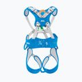 Detský lezecký úväz Petzl Gray/blue ouistiti 2