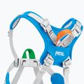 Detský lezecký postroj Petzl Gray/blue marmoset 4