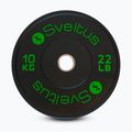 Olimpijský bumper kotúč Sveltus Training Olympic Disc 10 kg black